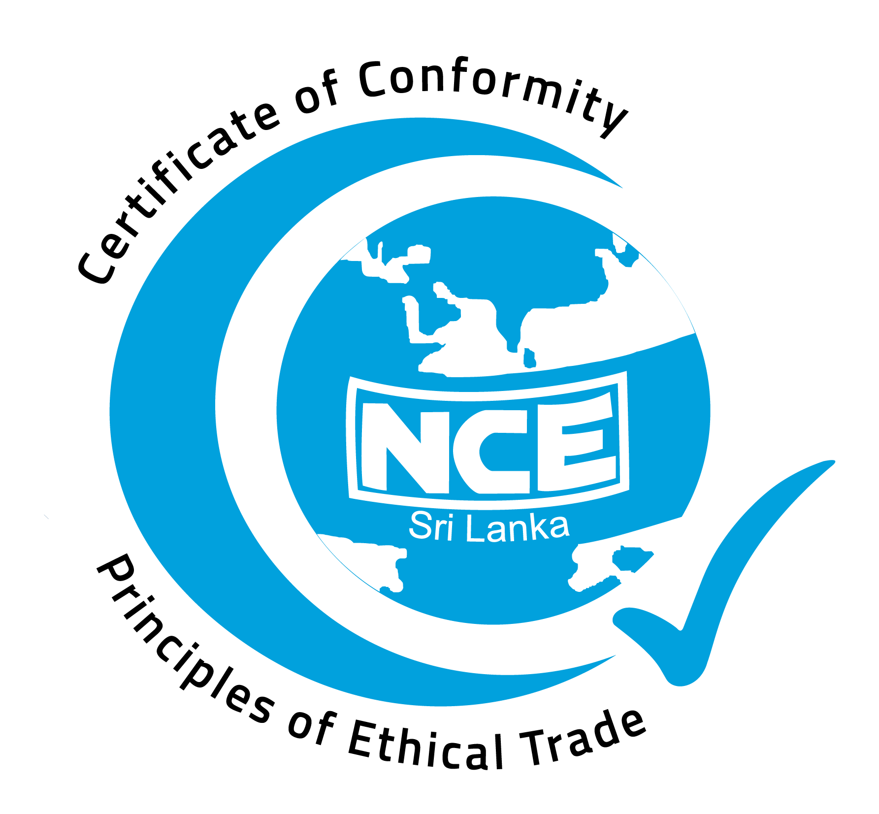 NCE Certificate of Ethical Trading logo